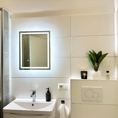 Lejlighed Mystay: Zentral I Design I Prime I Gaeste Wc Heidelberg