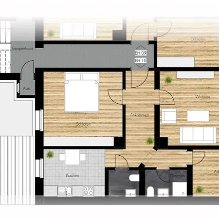 Mystay: Zentral I Design I Prime I Gaeste Wc Lejlighed *