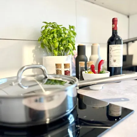 Mystay: Zentral I Design I Prime I Gaeste Wc Apartamento